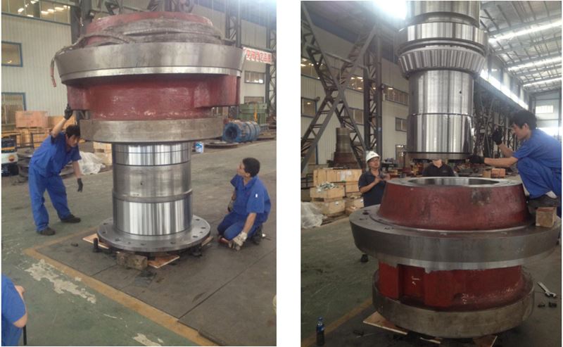 Analysis on bearing installation of vertical mill
