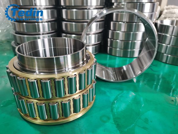 Custom Type Double Row Cylindrical Roller Bearings Used For Rolling Mills